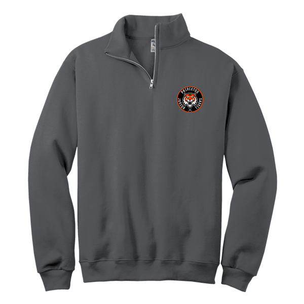 Princeton Jr. Tigers NuBlend 1/4-Zip Cadet Collar Sweatshirt
