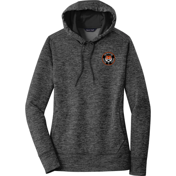 Princeton Jr. Tigers Ladies PosiCharge Electric Heather Fleece Hooded Pullover