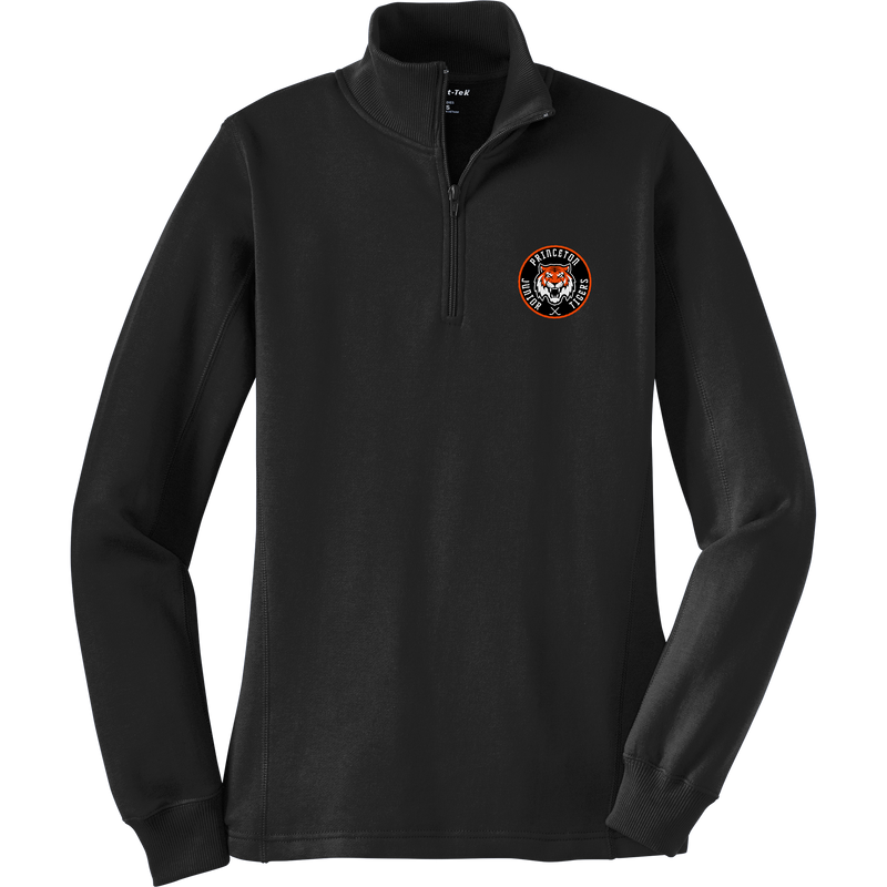 Princeton Jr. Tigers Ladies 1/4-Zip Sweatshirt