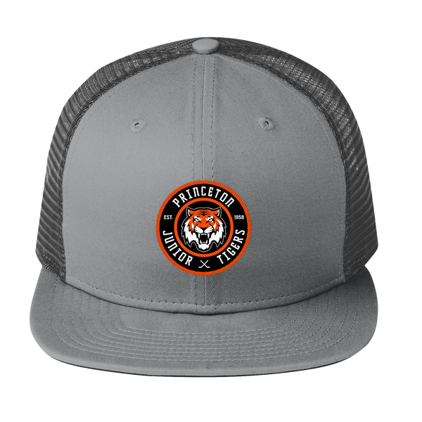 Princeton Jr. Tigers New Era Original Fit Snapback Trucker Cap