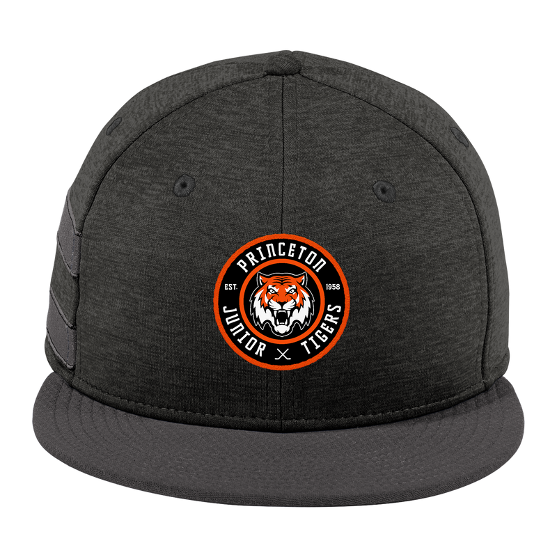 Princeton Jr. Tigers New Era Shadow Heather Striped Flat Bill Snapback Cap