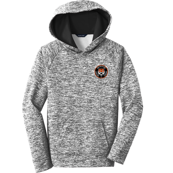 Princeton Jr. Tigers Youth PosiCharge Electric Heather Fleece Hooded Pullover