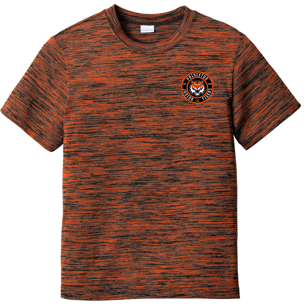 Princeton Jr. Tigers Youth PosiCharge Electric Heather Tee